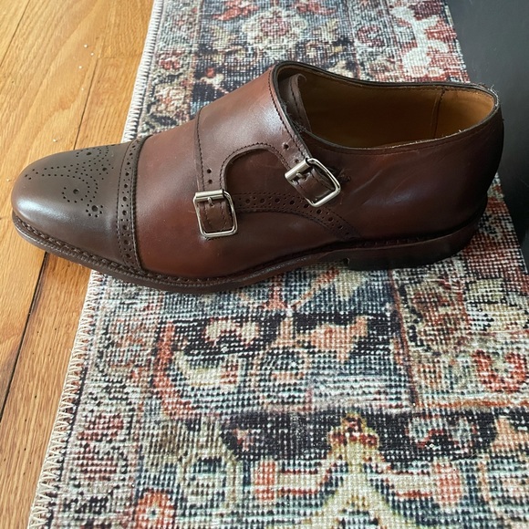 Allen Edmond double monk strap